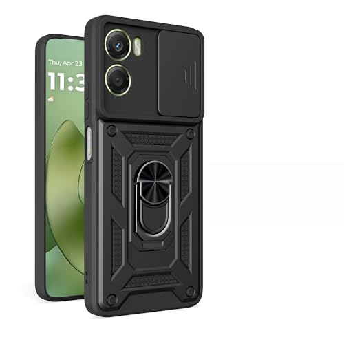 moto g06 �P�[�X�wAFINER�x�V�^ TPU+PC �J�o�[ �����O 360�x��] �X�^���h�@�\ �ԍڃz���_�[�Ή� �����Y�ی� moto g06 ��p �ϏՌ� �Ռ��z�� �w��h�~ �C�菝�h�~ ���E�ȒP �i�u���b�N�j