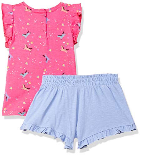 Image of Mothercare baby-girls shorts t-shirt sets