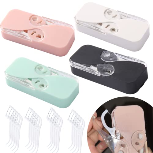 Portable Floss Dispenser, Dental Floss Case Easy Storage Refillable