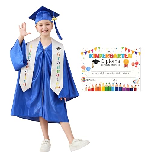 Graduación Jardín Unisex Conjunto Toga Y Birrete 2026 miniatura 1