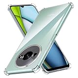 Anoowkoa Compatível com Xiaomi Redmi A3X/A3. Capa transparente para celular. À prova de choque de grau militar. Ultrafina à prova de quedas e ultraflexível. Para Redmi A3X/A3