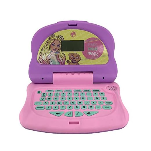 Laptop de Atividades Charm Tech Bilíngue Barbie - Candide