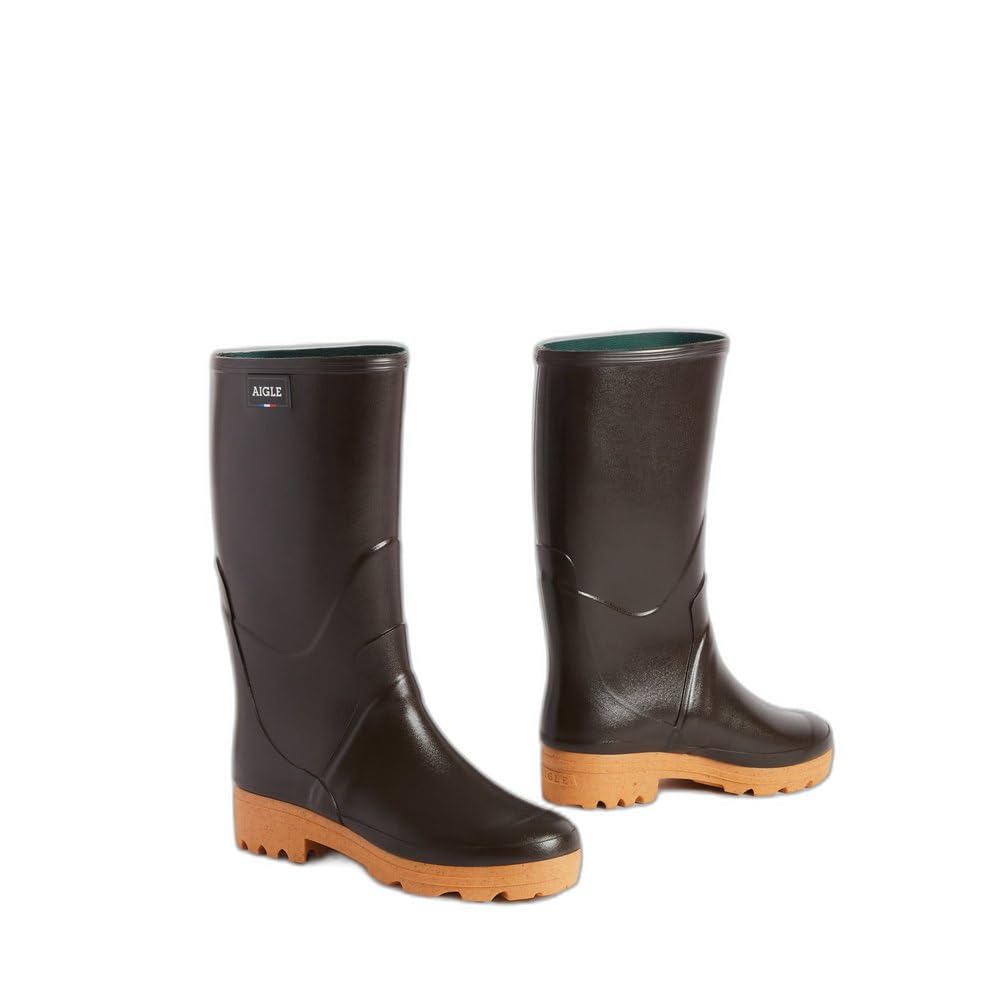 Aigle Chambord Pro 2 Iso, Men’s Work Wellingtons, Brown (Brun 001), 7.5 UK (41 EU)