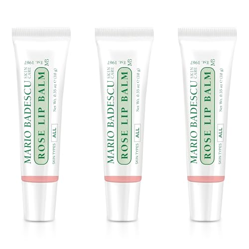 Mario Badescu Skin Care Mario Badescu Moisturizing Lip Balm for Dry Cracked Lips, Infused with Coconut Oil and Shea Butter, Ultra-Nourishing Lip Care Moisturizer for Soft, Smooth and Supple Lips