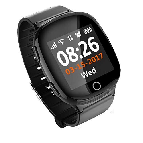 YP Sport Montre Intelligente,avec Oxymetre Tensiometre Cardiofrequencemètre Smart Watch Etanche IP68 Montre Sport Podometre Calories Montre Tactile pour Personnes âgées,Noir