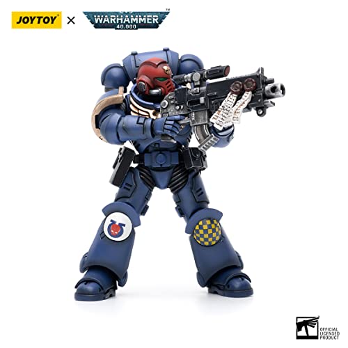 Joytoy Warhammer 40K 1/18 Action Figure Mecha Joy Toy Model Toys Ultramarines Heroes Of The Chapter Brother Veteran Sergeant Castor #TOP3