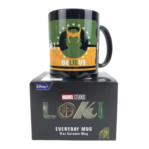 Cup Of Tees Marvel Loki Believe Mug Noir 325 ml Cover