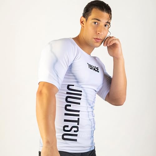 T-shirt de compression Jiu Jitsu pour éviter les brûlures de tatami en BJJ - 3