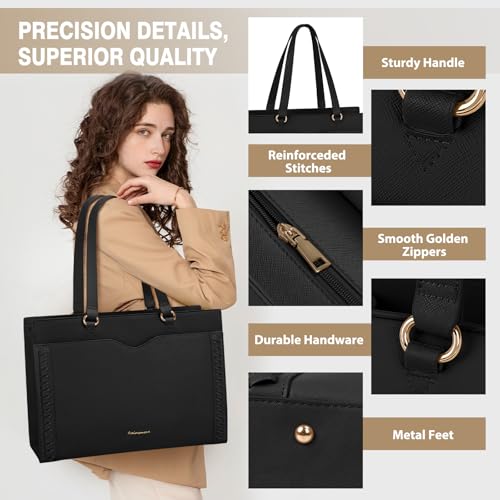 Bolso para portátil para mujer 15.6 pulgadas con tirante miniatura 6