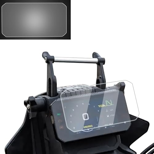 Film tableau bord moto 450MT protection ecran pour roadtrip