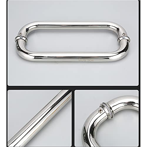 Barra de agarre para ducha de acero inoxidable solución antirresbalones manija 475mm 4