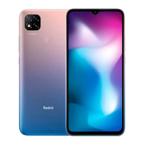 Xiaomi Redmi 9C Smartphone 128GB + 4GB 6.53"HD + Dot Drop Display 5000mAh, Face Recognition AI, 13 MP, Triple Camera (NOT for Verizon Boost Cricket) + (w/Fast Car Charger Bundle) (Purple)