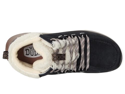 HEYDUDE Women's Wendy Peak Apres Suede CozStit2