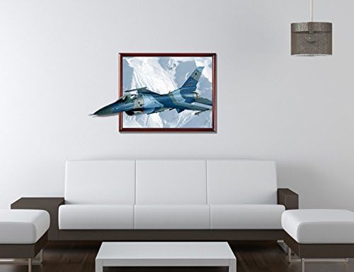 wall stickers MEIREN@ 3D ( fighter) wall stickers bedroom living room TV sofa background wallpaper HD three-dimensional self-adhesive stickers