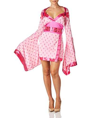 secret wishes playboy geisha costume, multicolor, extra small
