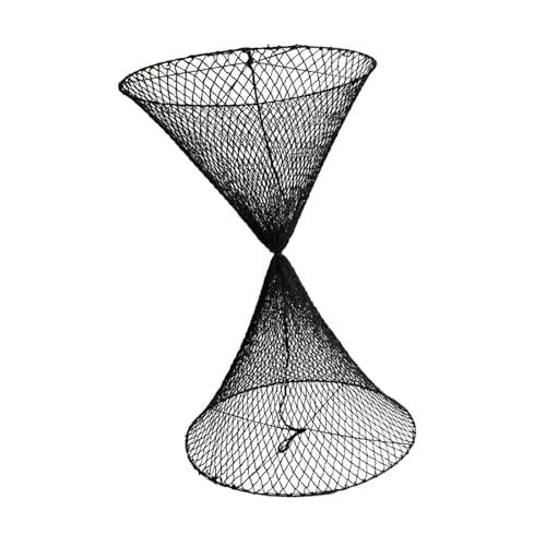 Mqetly Marine Daylight Signal Double Cone Shaped Large 60 cm Diameter Black for Offshore Engineering Vessels Fishing Boats