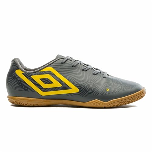 Chuteira Infantil Futsal Umbro Orbit Jr Cinza 36