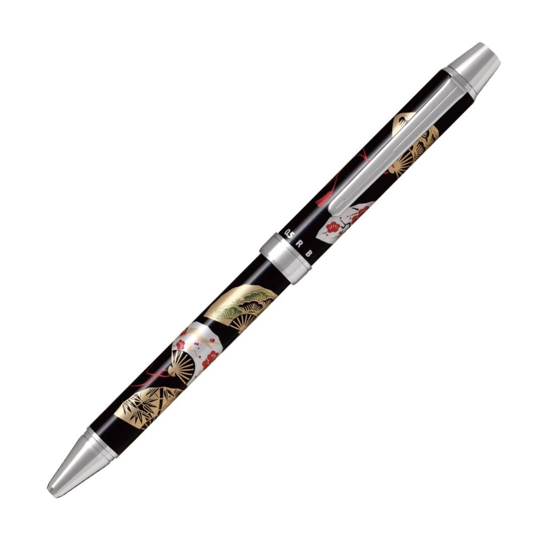 筆記具 miyakk Amazon.co.jp: パイロット 多機能筆記具 2＋1雅絵巻 扇面