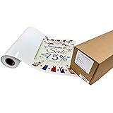 Photo Peel Glossy Printable Adhesive Vinyl Roll 24 inches x 60 feet Inkjet Peel and Stick Sticker Paper Works with All Inkjet Printers Including Professional Makes and Models