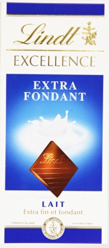 Lindt Chocolat extra fondant lait - La tablette de 100g
