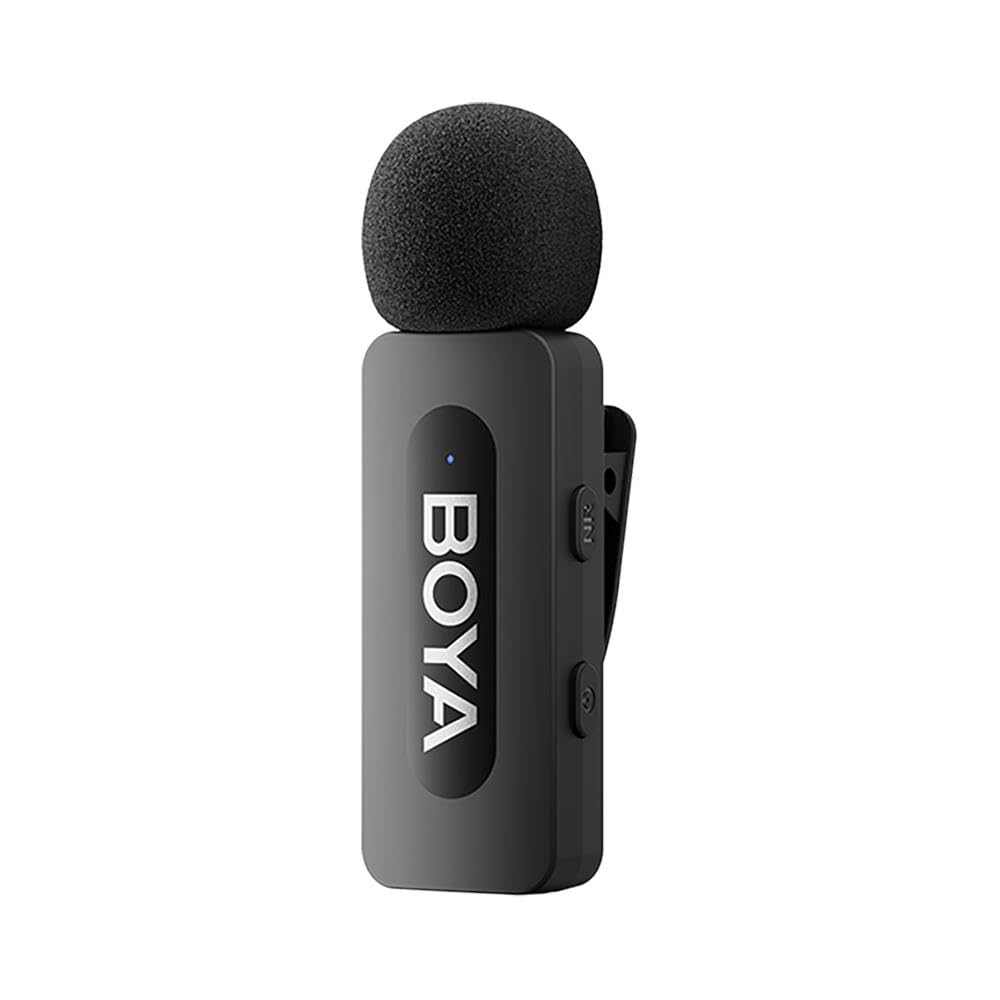 BOYA BY-V2 Dual micrófono de lazo inalámbrico Lightning (nueva versión)