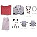HYJXDLLS Enjin Gachiakuta Cosplay Costume Outfit Men Adult Set for Halloween