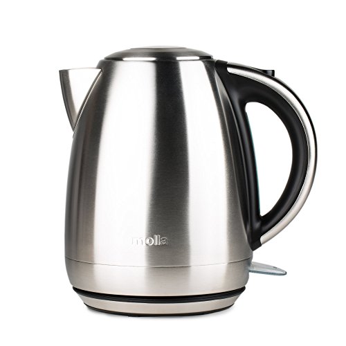 Molla Contento 1.7L Stainless Steel Cordless Electric Water Kettle