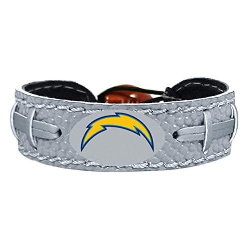 GameWear NFL San Diego Chargers Football Bracelet, One Size, Reflective