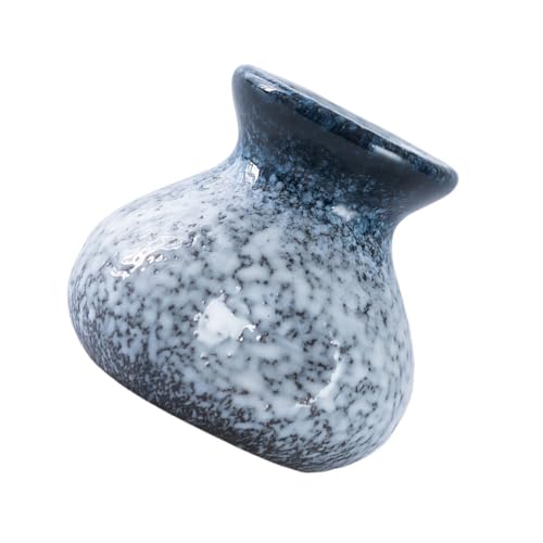 BESPORTBLE Portable Japanese Style Ceramic Toothpick Holder Large Capacity Toothpick Container Jar for Dining Table and Kitchen Stable Non-tip Design Creative Idea