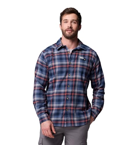 Columbia Men's Cornell Woods Flannel Long Sleeve Shirt