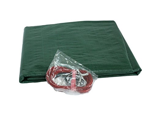 Pool Abdeckplane für Rechteckbecken 6,00 x 3,00 m 180 g/m² (Planenmaß 6,80 x 3,80 m) | Beste Qualität von ESTA Poolshop