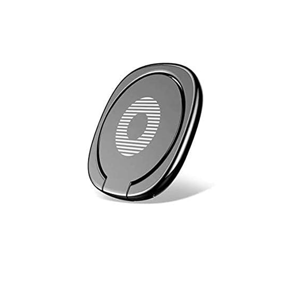 Hooipo Finger Ring Stand Phone 360° Rotating Ring Kickstand Metal Grip Holder for Magnetic Car Mount Compatible with All Android Mobile Phones Tablet Black (B0CYX8DJ3K) Amazon Price History, Amazon Price Tracker