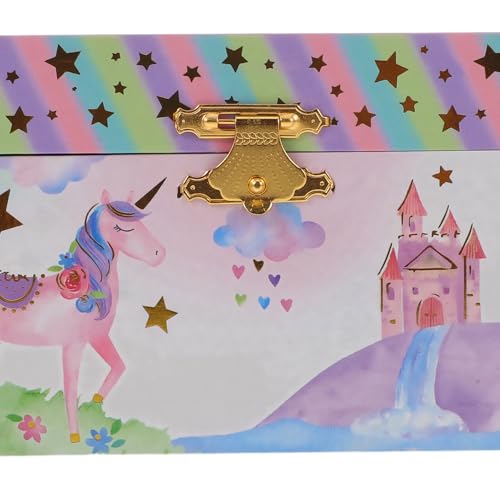 Solution de rangement polyvalente bijoux musique licorne bois - 4