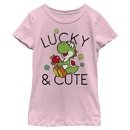 Nintendo Girl's Lucky and Cute Yoshi T-Shirt