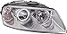 Garage-Pro Driver and Passenger Side Headlight for Volkswagen Touareg Base V6 V8 2004-2007 Halogen With bulb(s) Models With Halogen Headlamps, Built To November 2006 Replaces# 7L6941018BK