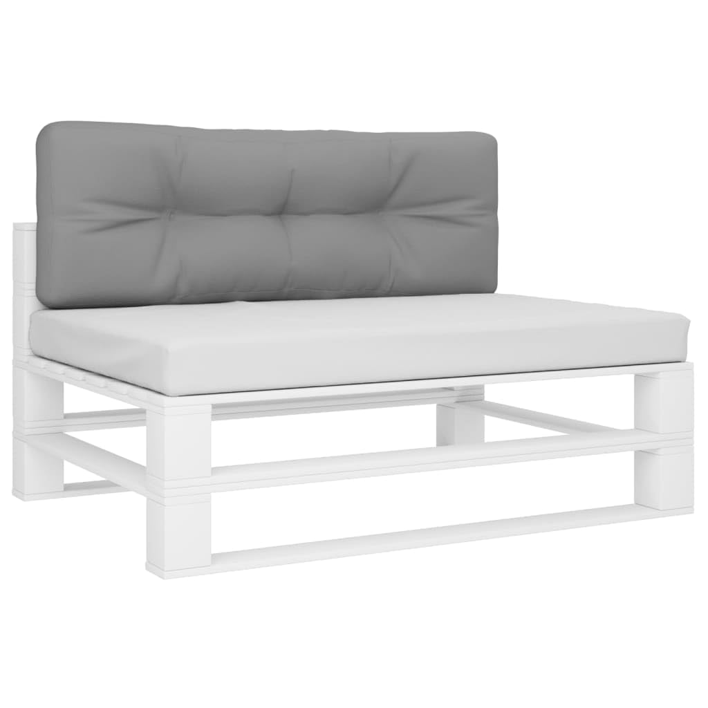 Palettensofa-Kissen Grau 120x40x10 cm