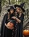 Scarlet Darkness Women Renaissance Hooded Cape Medieval Cloak Hobbit Halloween Costume Black