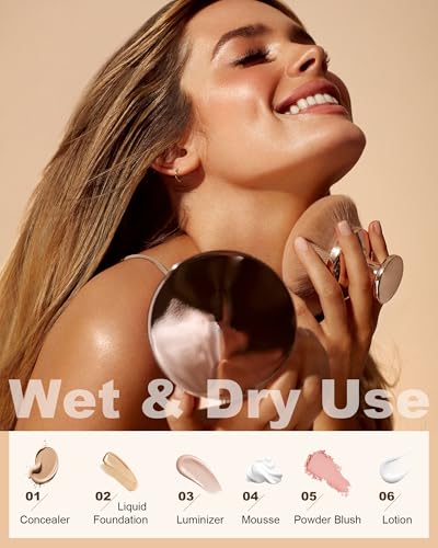 Ultra Large Blend & Blur Kabuki Brush for Body Leg Makeup Tattoo Cover Up Self Tanning, Self Tanner Brush for Self Tan, Back Tanning Applicator for Sunscreen Lotion Bronzers, Body Coverage Perfector - Image 6