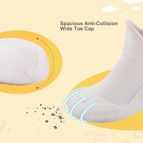 Kids Sock Shoes Non-Skid Sneakers Boys Girls Water Shoes Toddlers Babys Walking Shoes Soft Rubber Sole4