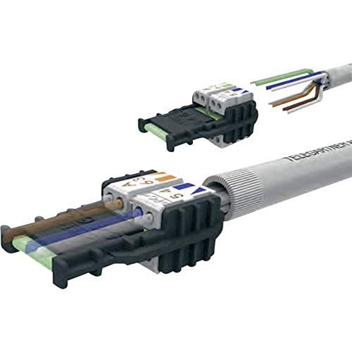 Telegärtner RJ45 STECKER GESCH MFP8 CAT6A 10 St, Black, 49 mm - Image 3