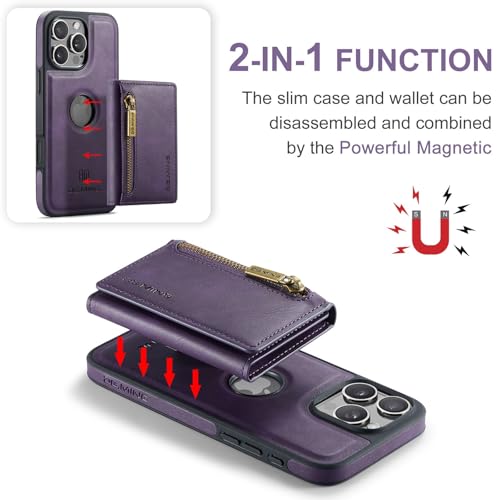 Coque iPhone 16 Pro portefeuille pour protéger écran et cartes - 5