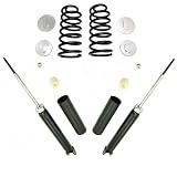 TRQ Rear Air Bag to Coil Spring Conversion Kit Compatible with 1997-2002 Lincoln Continental