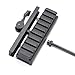 Trirock Picatinny Riser Mount Adapter with Slot 20mm Rail with Quick Release Detachable