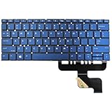 KGIGIBE Replacement Backlit Keyboard for HP Elite Dragonfly G2 13.3' Laptop US Blue with Backlit SN9181BL SG-99100-2VA
