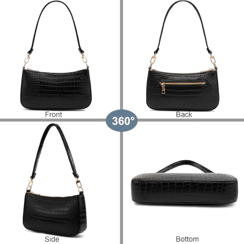 Image of Shoulder Bag for Women Retro Hobo Handbags Cross Body Purses