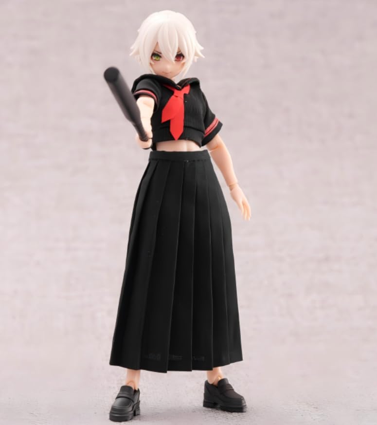Amazon.co.jp: 千夏秋 1/12 機甲少女 可動 プラモデル用 セーラー服