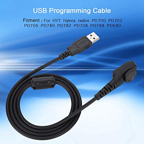 Gedourain Programming Cable, USB Programming Program Cable Black Plug and Play - Image 2