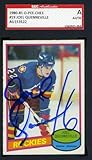 Joel Quenneville 1980 81 OPC SGC Coa Autograph Authentic Hand Signed - Autographed Hockey Cards