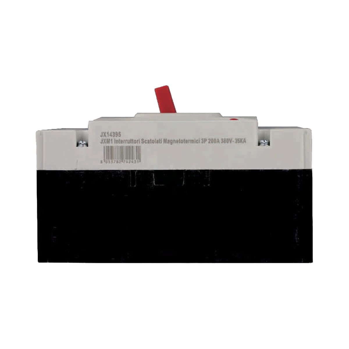 A2ZWORLD Interruptor en caja magnetotérmico, MCCB Curva C, 3P AC 400 V 200 A, Ui 660 V Uimp 8Kv, Ics 18kA Icu 35kA, IP40 IEC60947-2