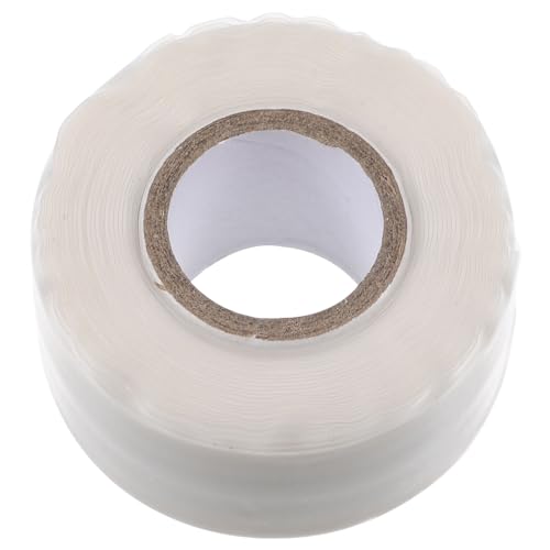 Garneck Ruban Adhésif Étanche en Silicone Auto-adhésif 2,5 Cm X 3 M Noir, Résistant Haute Température pour Joint de Tuyau, Réparation de Fuites, Isolation Électrique Industrielle